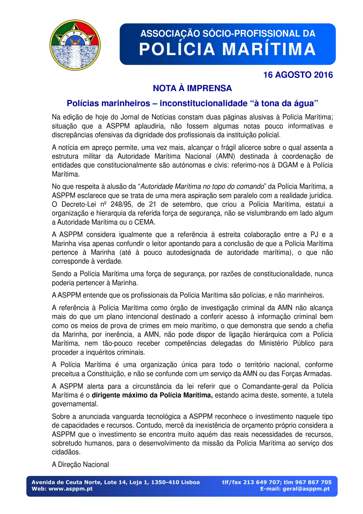 NOTA IMPRENSA 16AGO16 001
